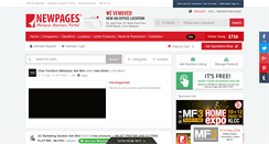 Desktop Screenshot of newpages.com.my